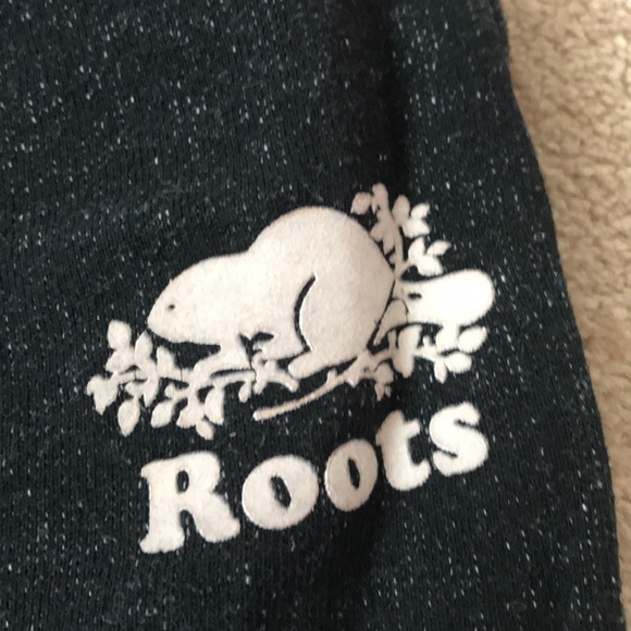 Roots Black Sweatpants With Roots Lettering (Butt) - Picture 2 of 4